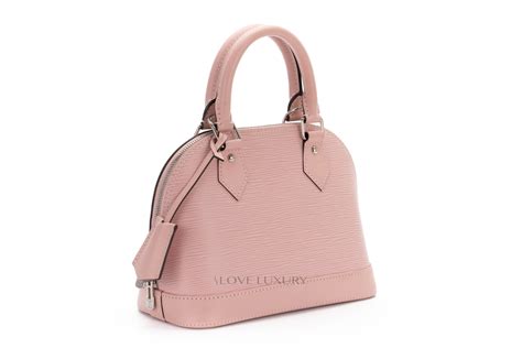 lv bb rose ballerine|LOUIS VUITTON Epi Alma BB Rose Ballerine .